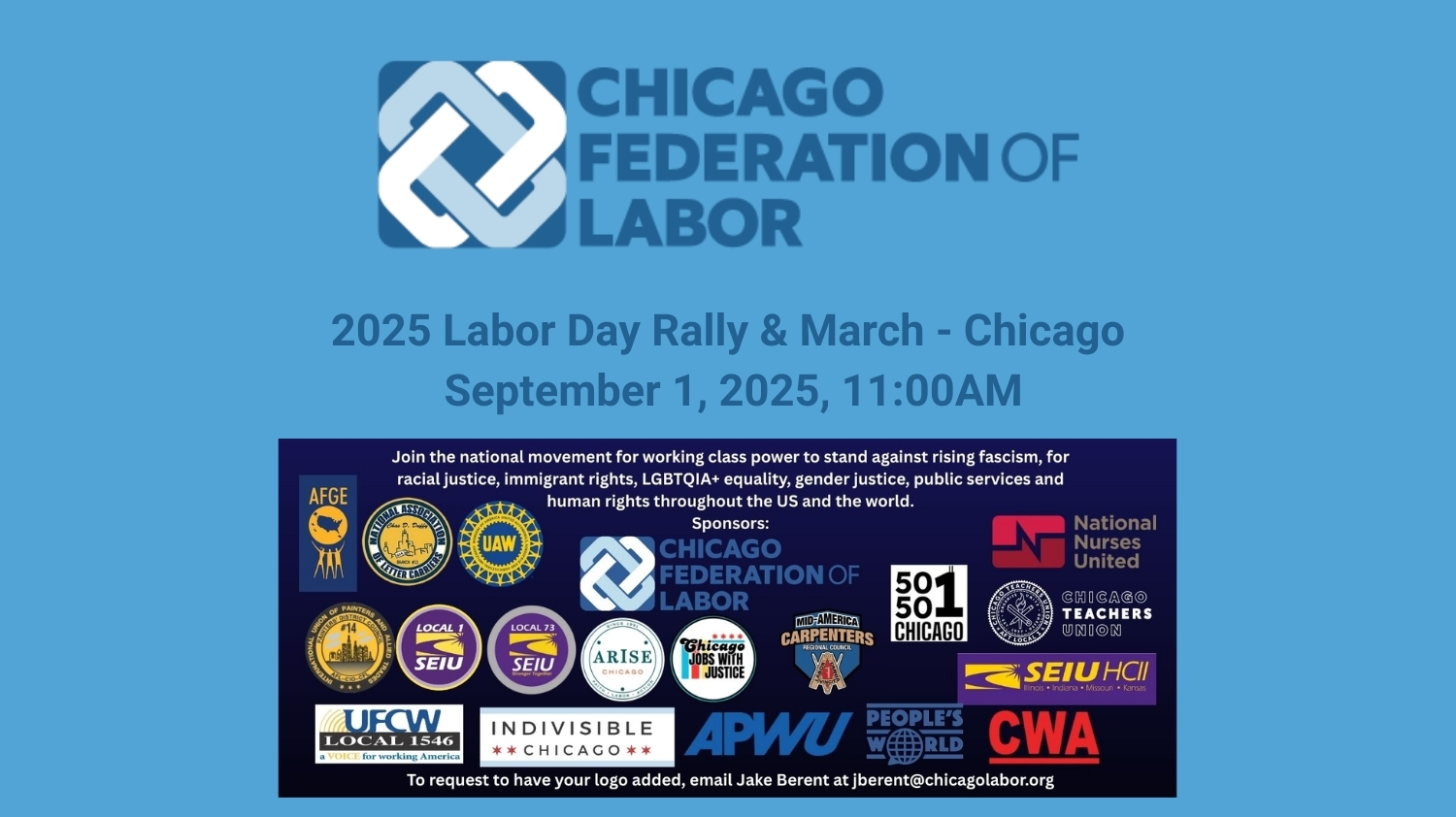 2025 Labor Day Rally & March - Chicago