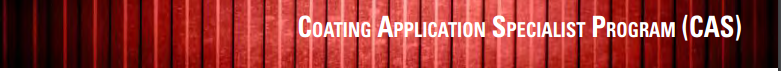 Coating Application Specialist Class