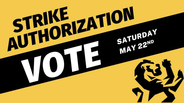 STRIKE AUTHORIZATION VOTE