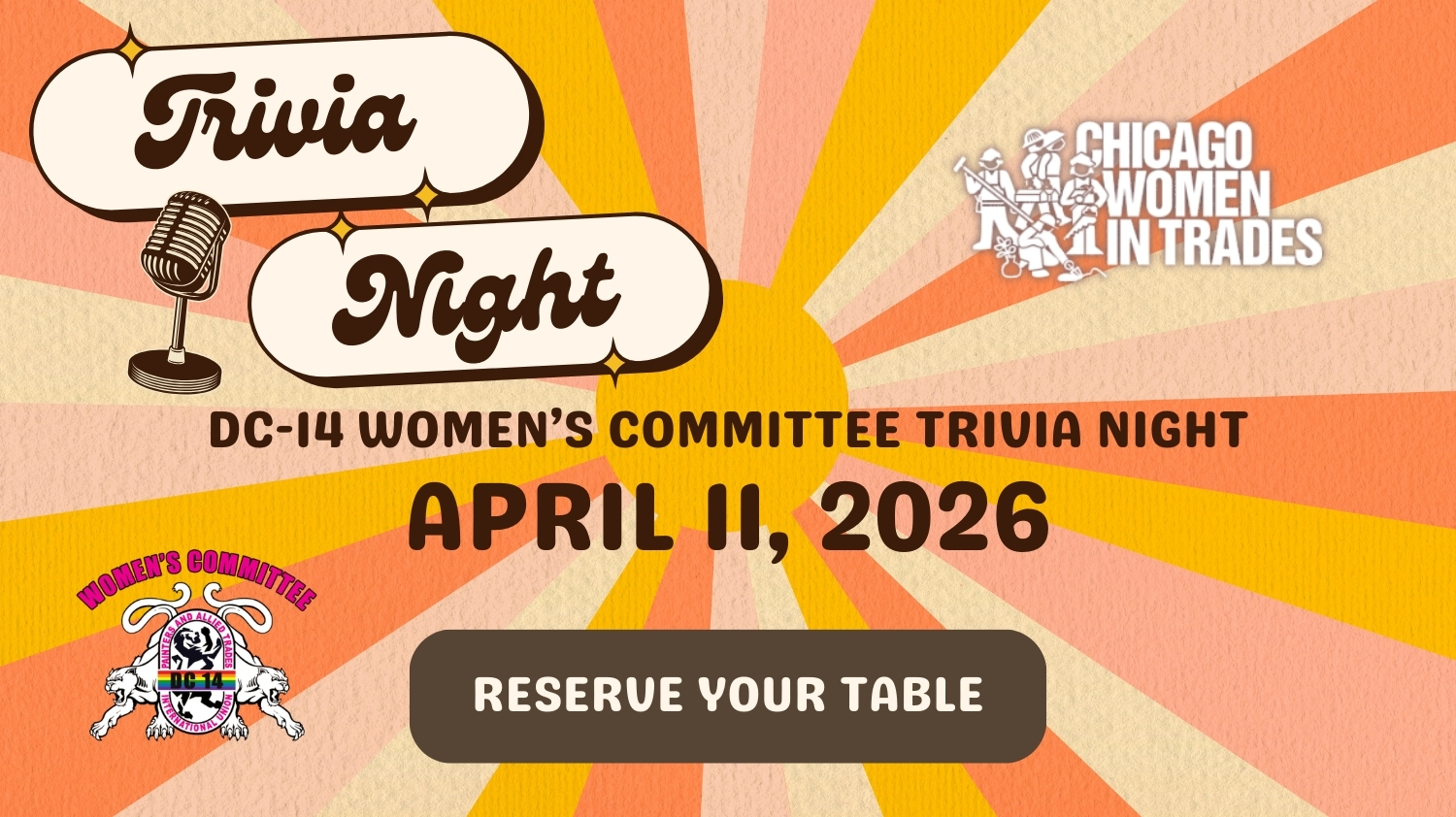 Trivia Night Sponsoring Chicago Women in Trades